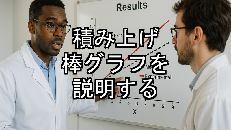 積み上げ棒グラフを説明する