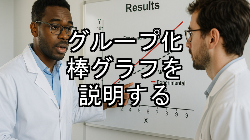 グループ化棒グラフを説明する