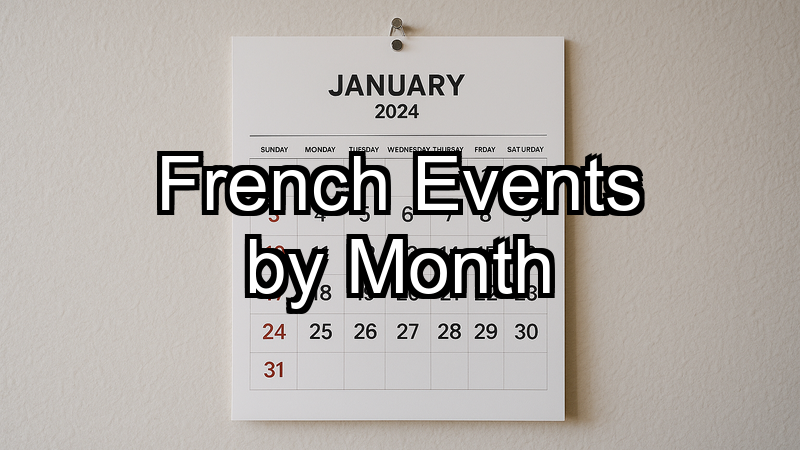 French Events by Month