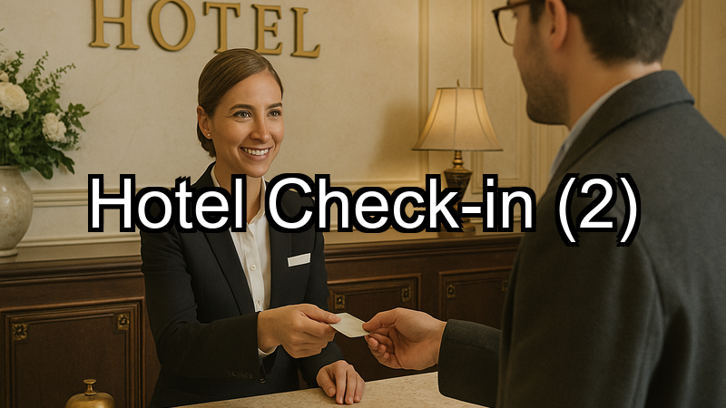 Hotel Check-in (2)