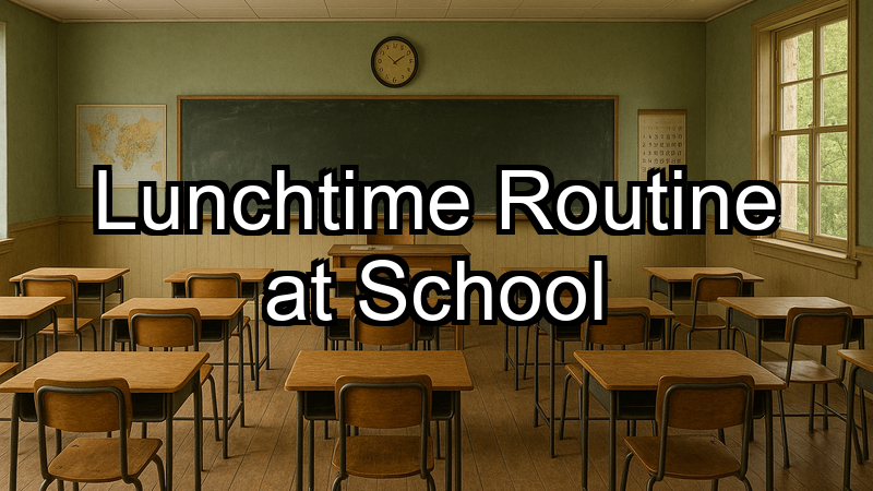 Lunchtime Routine at School